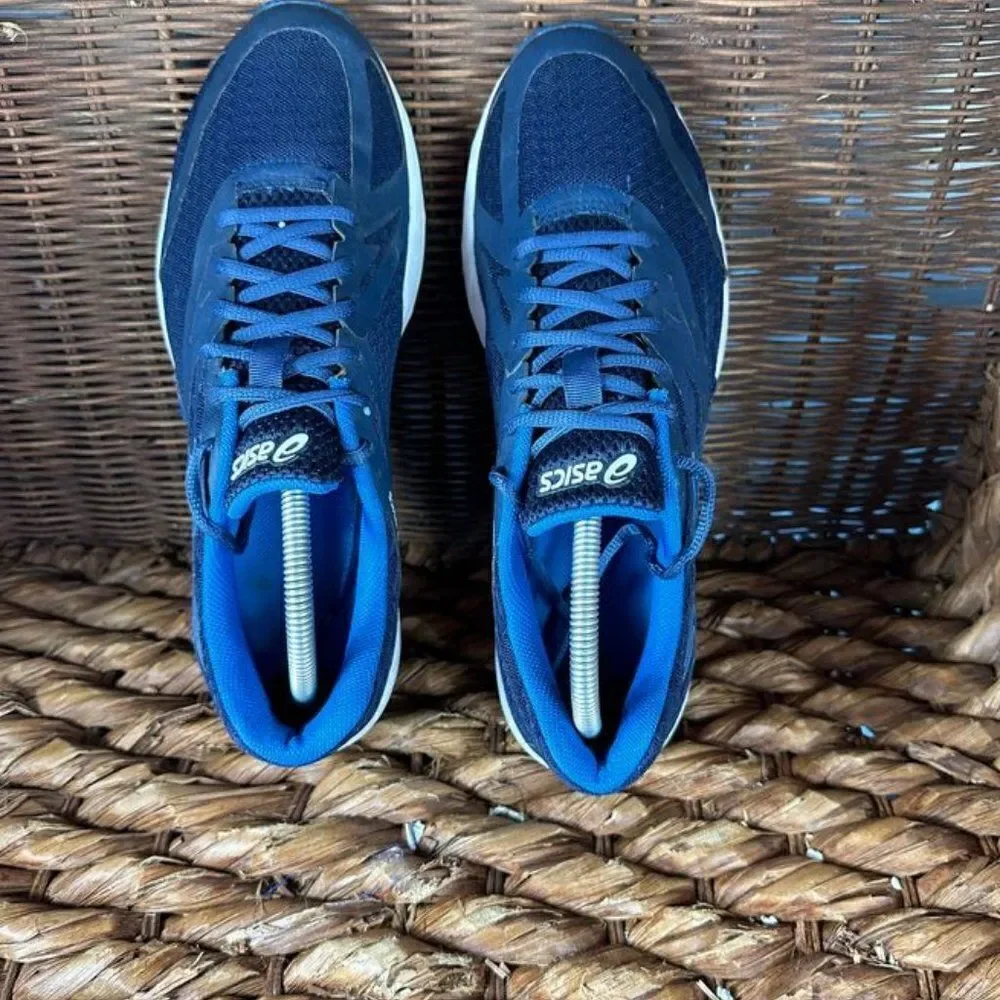 Asics Sz 10‎ Men's Blue Amplica Running Shoes Sneakers